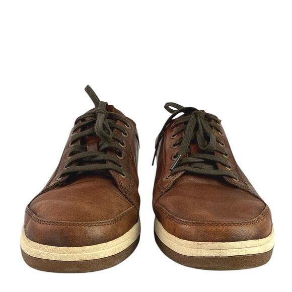Cole Haan Grandpro Spectator Mens Brown Leather Low Top Lace Up Sneakers Shoes 8 - Picture 2 of 9